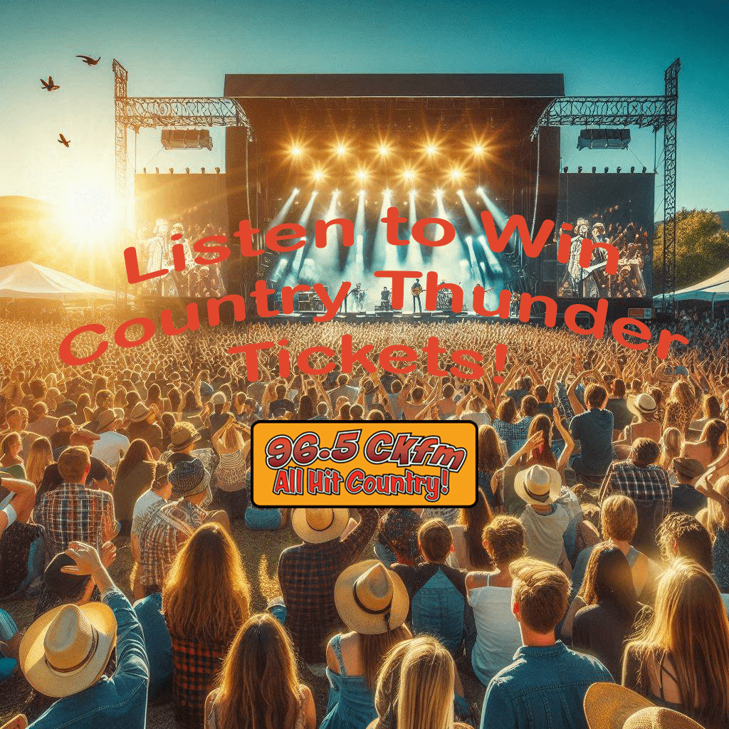 Listen to Win Country Thunder Weekend Passes! My Mountain View Now