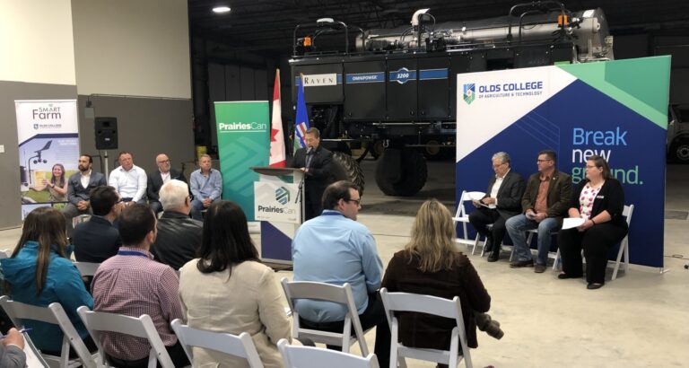 Olds College Smart Farm Among Recent Recipients Of PrairiesCan Funding