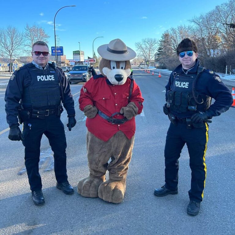 Innisfail RCMP Charity Checkstop Is December 7th