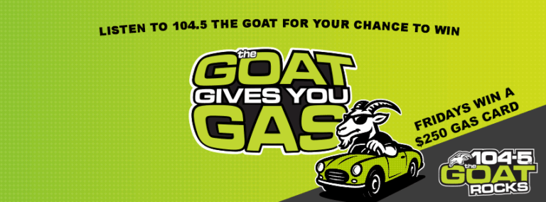 The GOAT Gives You GAS!