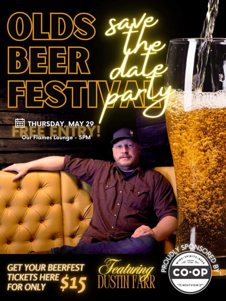 Olds Beer Fest – Save The Date Party!
