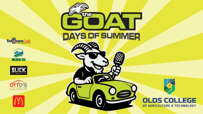 Olds College / GOAT Days of Summer banner