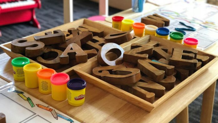 Preschool supplies Photo by Gautam Arora on Unsplash