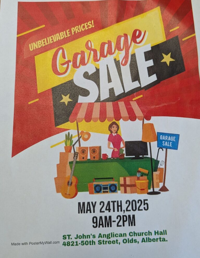 St John’s Anglican Church Hall – Giant Garage Sale St John’s Anglican Church Hall – Giant Garage Sale