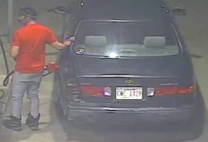 Suspect in gas station (Supplied, Three Hills RCMP)