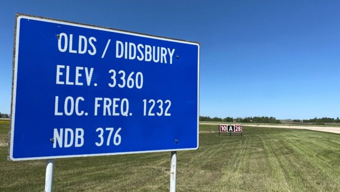 Olds-Didsbury Airport (Ethan Montague, MyMountainviewNow staff)