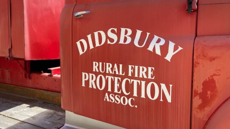Didsbury Fire Vehicle (Ethan Montague, mymountainviewnow.com)