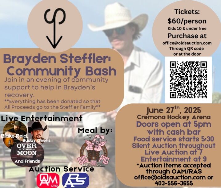Brayden Steffler Fundraiser – Community Bash