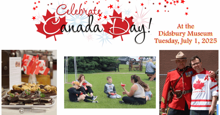 Canada Day at the Didsbury Museum Canada Day at the Didsbury Museum