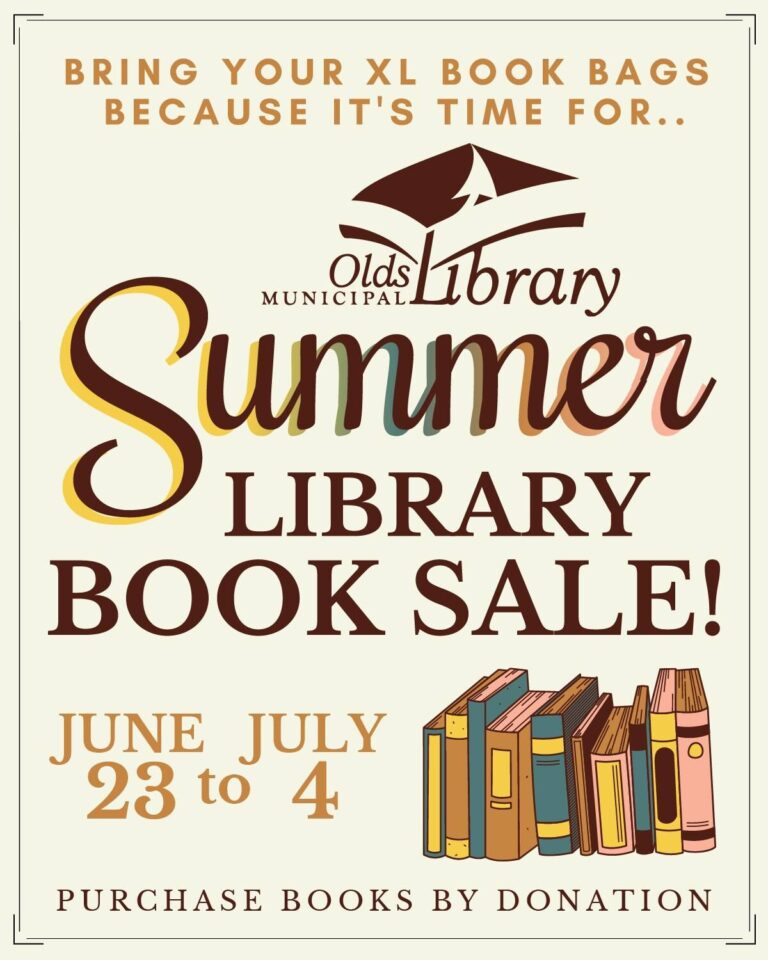 Olds Library Summer Book Sale
