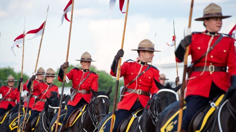 The RCMP's Musical Ride. (Supplied, Alberta RCMP Media Group)