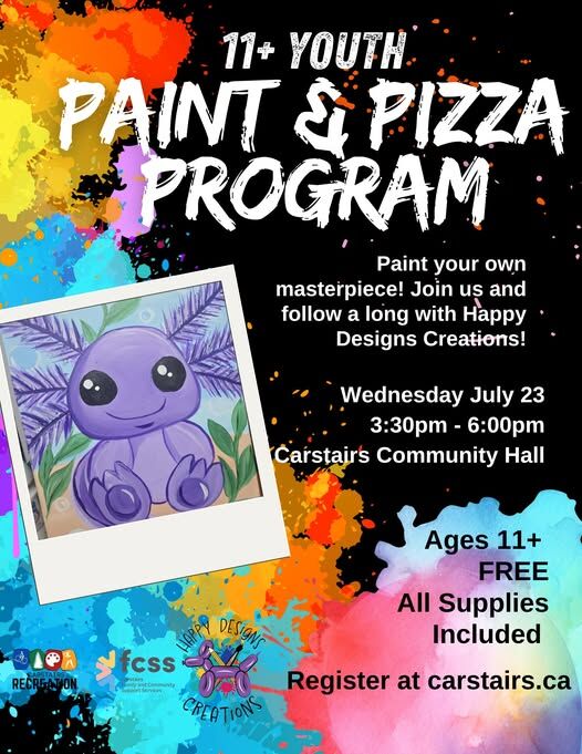 Youth Paint & Pizza Night – Didsbury