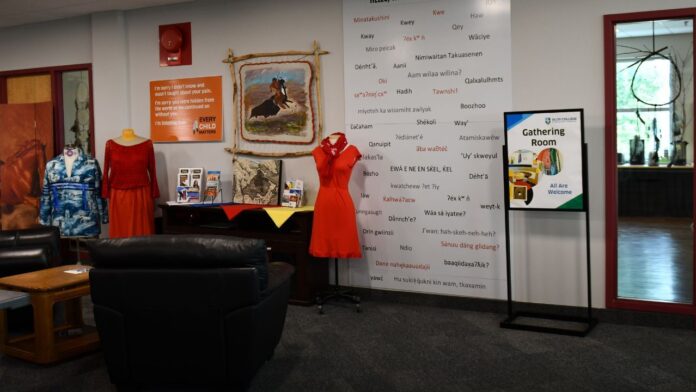 Olds College Indigenous Services LRC Gathering Room. (Supplied, Olds College of Agriculture and Technology)