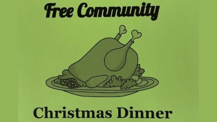 (Supplied, Free Bowden Community Christmas Dinner)