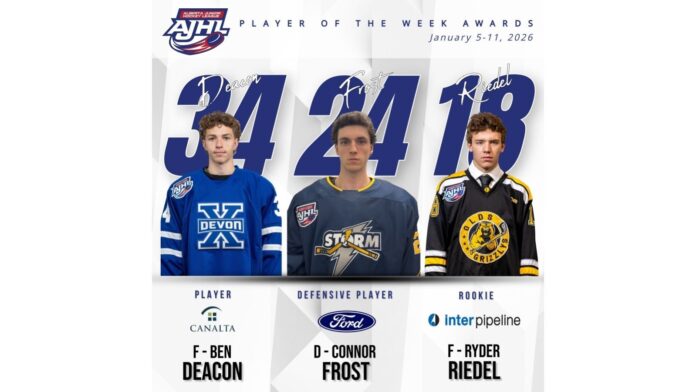 (Supplied, Alberta Junior Hockey League)