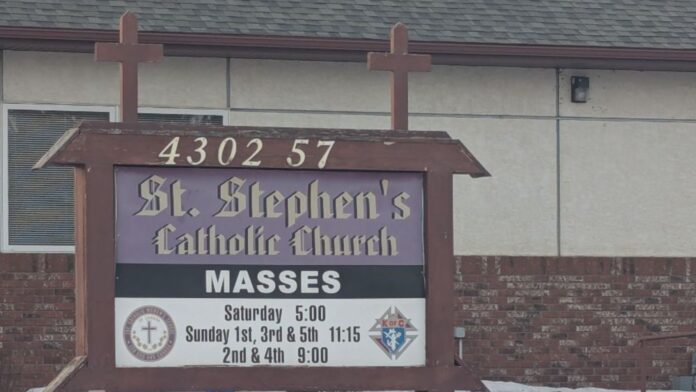 St. Stephen's Catholic Parish. (Cory Noel, mymountainviewnow.com staff)