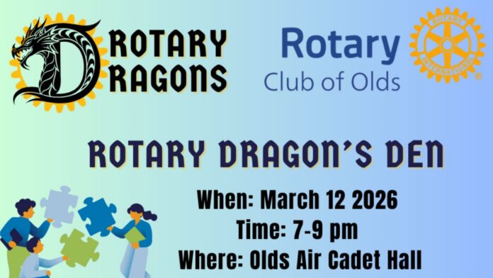 (Supplied, Rotary Club of Olds)