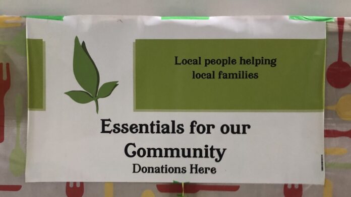 Essentials For Our Community booth at the 2026 Didsbury Trade Show. (mymountainviewnow.com staff)