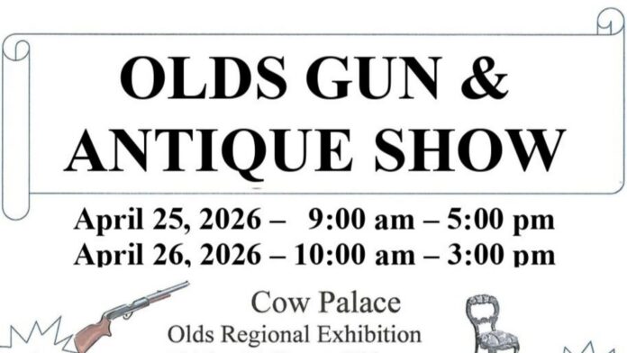 (Supplied, Olds Gun & Antique Show)