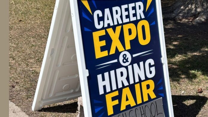 Sundre Career Expo and Hiring Fair 2026. (mymountainviewnow.com staff)