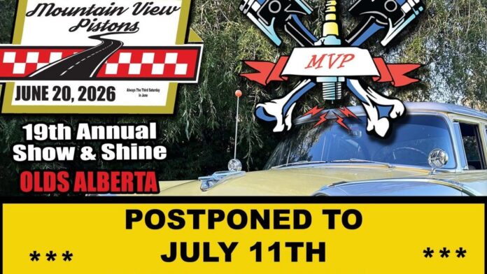 Mountain View Pistons 19th annual Show and Shine postponed. (Supplied, Mountain View Pistons)
