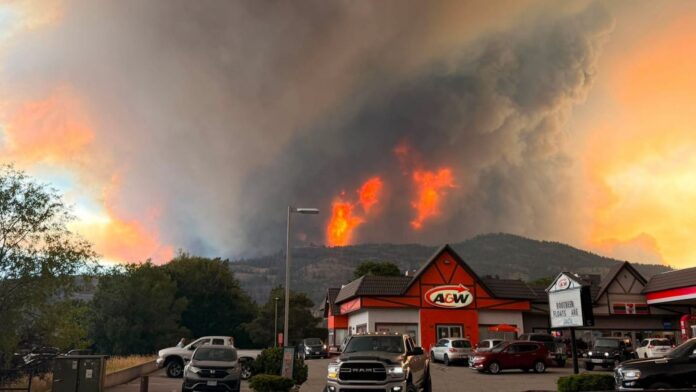 'I was standing at the Circle K gas station in Summerland.' Photos supplied by Crystal Armstrong with Rooted Stone Acres