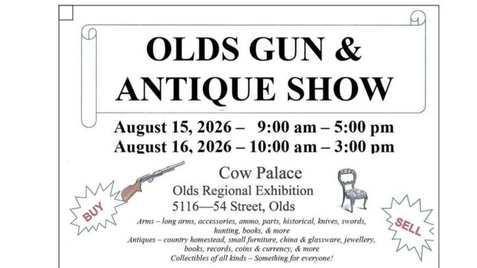 (Supplied, Olds Gun and Antique Show)