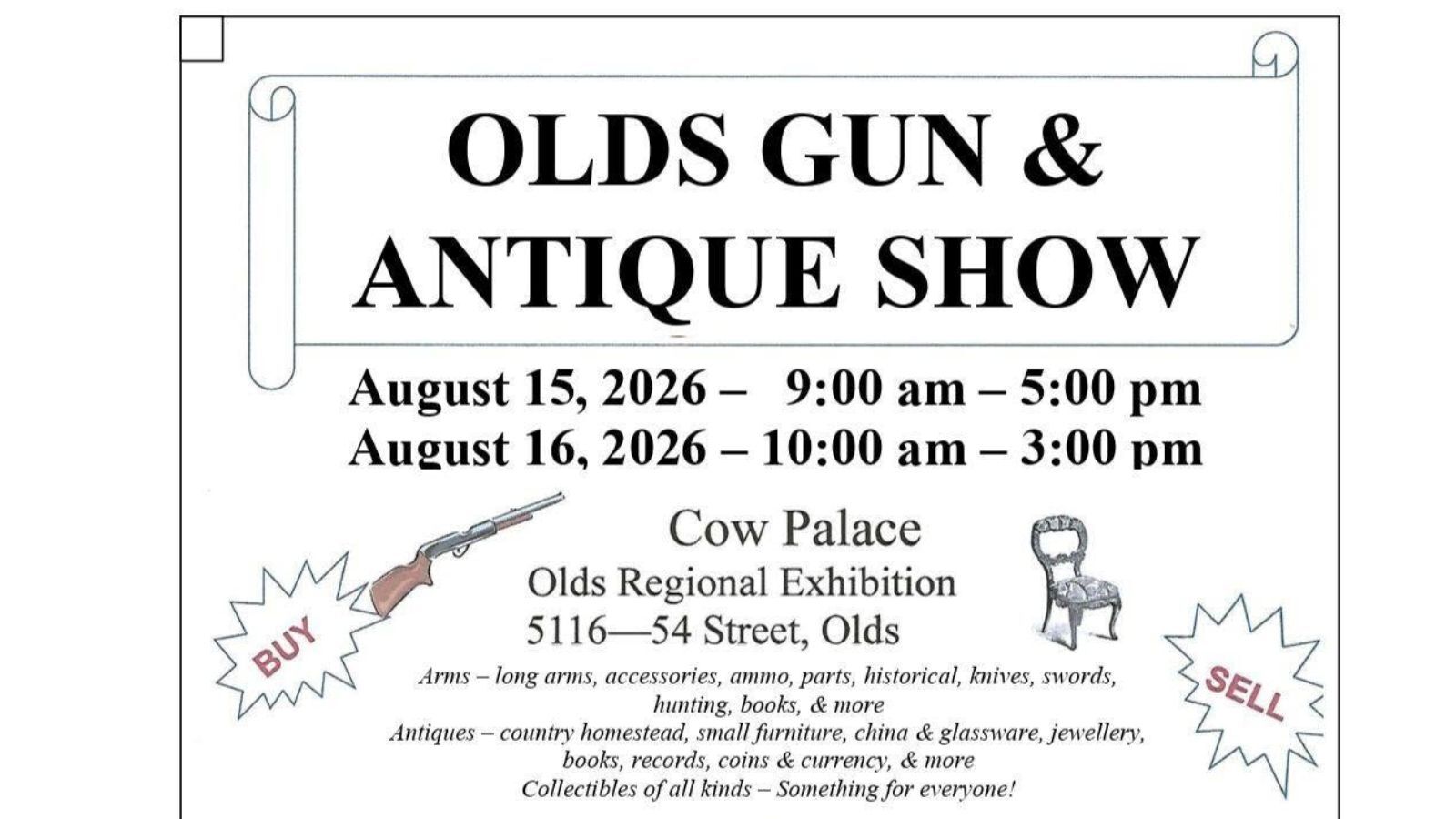 Fully loaded: Plenty to see at Olds Gun and Antique Show